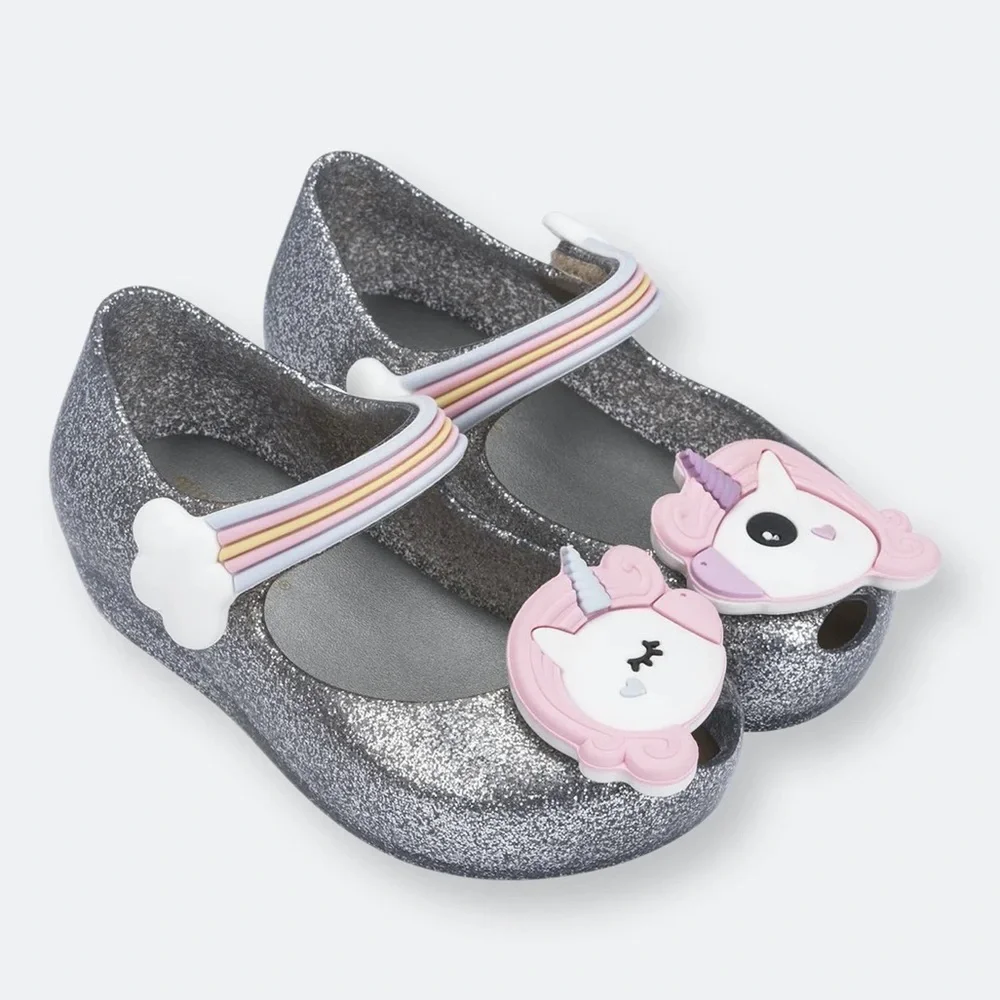 Mini Melissa Silver Ultragirl Unicorn